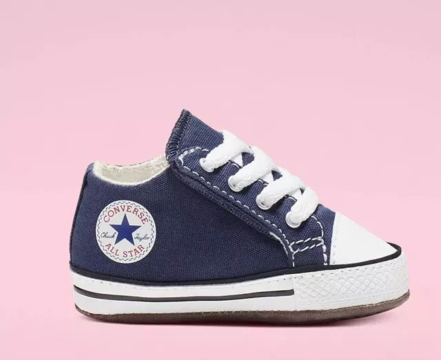 Converse Baby Infant Chuck Taylor All Star Cribster Sneaker Navy Size: 4C