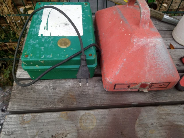 Weidezaungerät Elektrozaun Netzgerät Kabel 2Stück