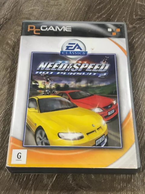 Need For Speed Hot Pursuit 2 PC Game Complete CD-Rom Rare EA Racer