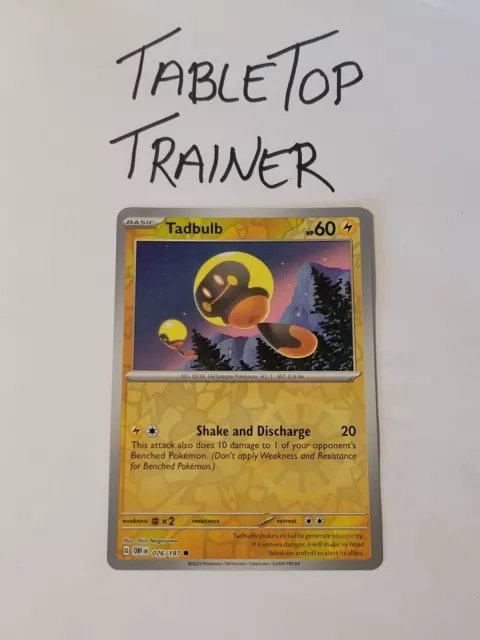Pokemon TCG Poppy 220/197 SV3 Obsidian Flames Full Art Trainer NM