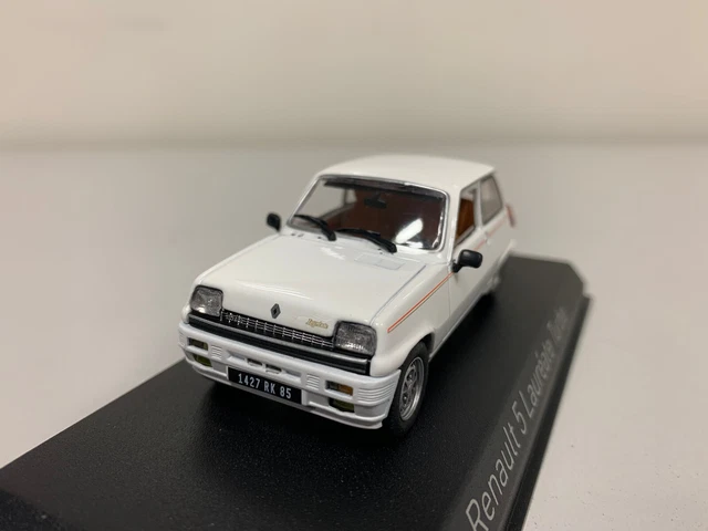 Modèle Réduit Renault 21 Turbo DUVi 1:43 - Blanc, Résine, Occasion état Neuf En Boîte