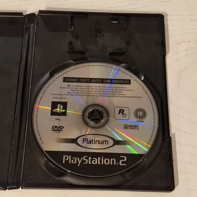 Grand Theft Auto San Andreas ( GTA San Andreas ) Ps2 Playstation 2 eredeti játék