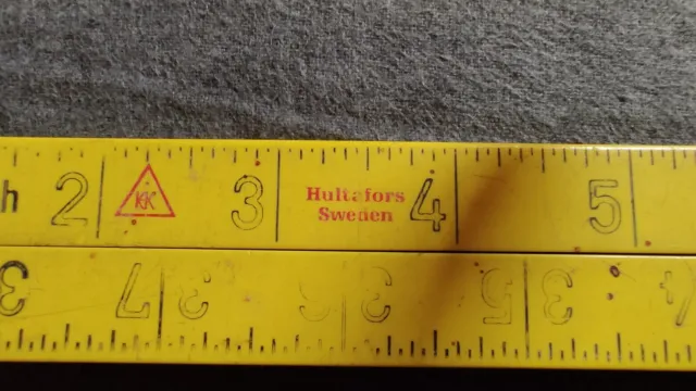 Folding Ruler Made in England, Carpenters Folding Rule 100cm, Vintage 1  Meter Ruler, Wood and Brass Ruler, Vintage Measuring Tool. -  Sweden