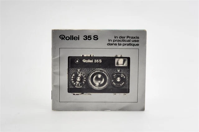 Rollei 35 35S Instructions Anleitung DE, EN, FR (1701538628)