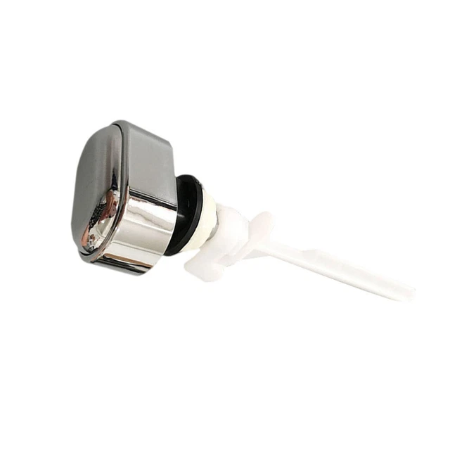 Pulsante In Ottone Cromato Mod. DONG K Per Campanello Ricambio Originale Morelli