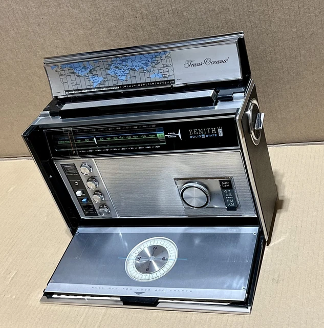Working 1970 Zenith Royal 7000-1 Transoceanic Radio Working 1970 Zenith Royal 7000-1 Transoceanic Radio