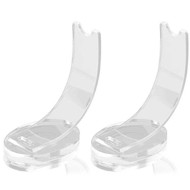 2 Pieces of Acrylic Pen Holder Display Stand Suitable School Offic W7R8
