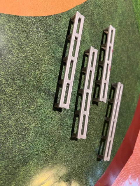 Set of Four O Scale Benches - Fully Assembled - For Ballfields Parks Streets