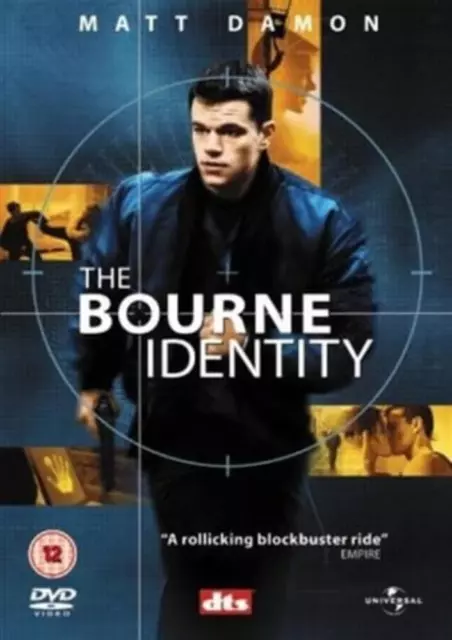 The Bourne Identity DVD Thriller (2003) Matt Damon Quality Guaranteed