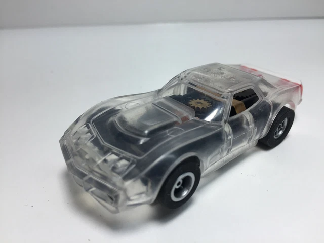 AFX LIMITED EDITION CLEAR CORVETTE Slot Car for Aurora Model Motoring T-jet ~NEW