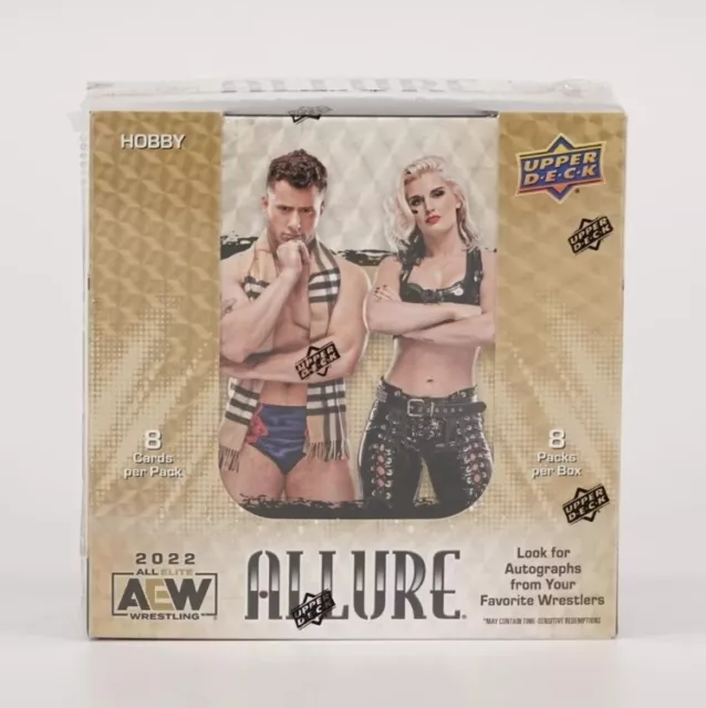 2022 Upper Deck Allure Aew Wrestling Hobby Box - Sealed