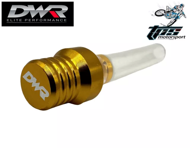 Dwr Gold Fuel Tank Cap Breather Vent Pipe Hose Yamaha Dt 50 125 R E Wr 125 X Y Z