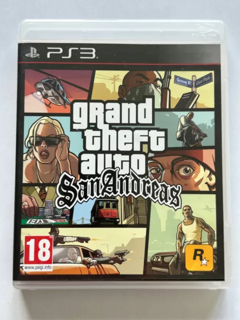 Jeu Playstation 3 / PS3 - Grand Theft Auto: San Andreas GTA - Français - Complet