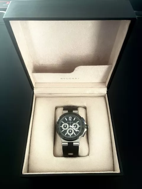 MONTRE CHRONOGRAPH BVLGARI BULGARI sd38s l2161 stainless steel EUR