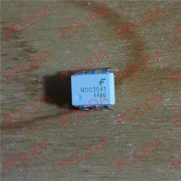 10Pcs Optocoupler Fairchild/Motorola/Qtc Dip-6 Moc3041 Moc3041M Moc3041Vm