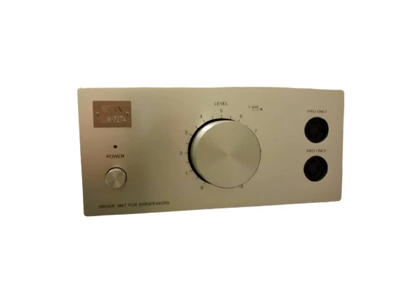 STAX SRM-727A Headphone Amplifier  Eectrostatic Method Very Good