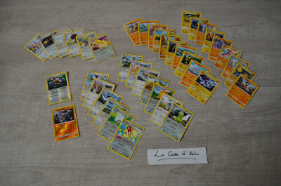 Lot de 40 cartes Pokémon officielles
