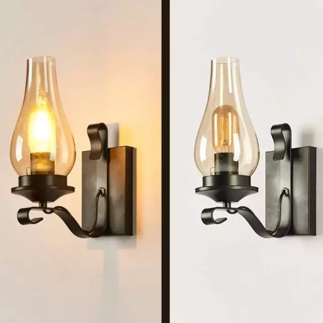 Vintage Wall Lamp Industrial Retro Loft Iron Wall Lights Sconce Lamp Fixture