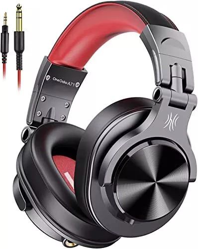 DJ Headphones, Over Ear Headphones for Studio Monitoring and Mixing,