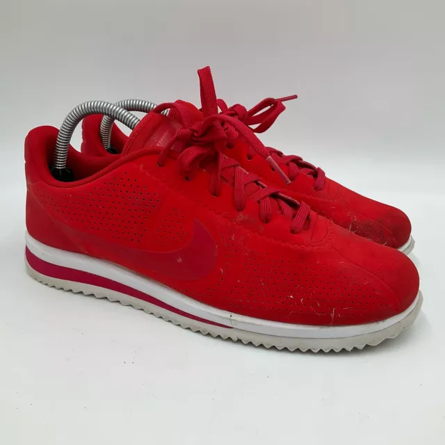 NIKE"CORTEZ" MEN'S TRAINERS Size UK 42.5 - Red/White EUR 38,52 - PicClick FR