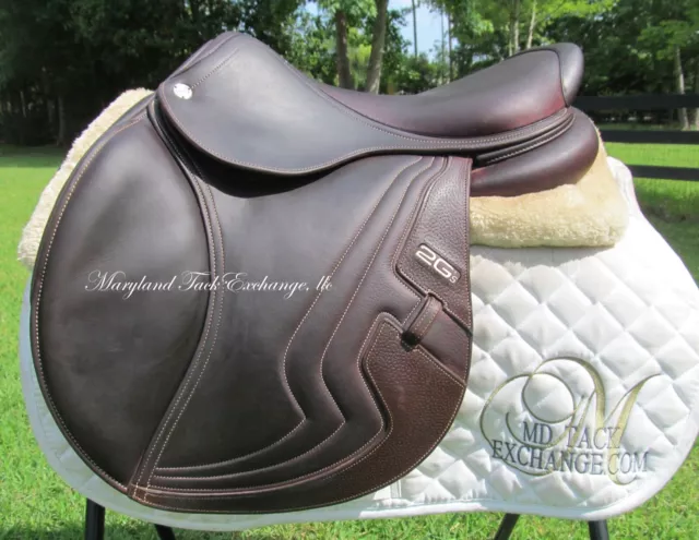 17" CWD SE25 2GS BUFFALO close contact jumping saddle 1L flap-2018 MODEL-PERFECT