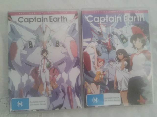 CAPTAIN EARTH PART 1 And 2 Anime Dvd Preowned $40.00 - PicClick AU