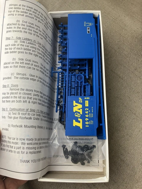 HO Scale Louisville & Nashville 50' Double Door Box Car #109642 by IMRC HO Scale Louisville & Nashville 50' Double Door Box Car #109642 by IMRC