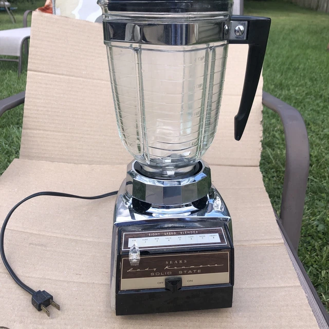 VINTAGE SEARS LADY Kenmore 8Speed Solid State Blender Model 663.Tested