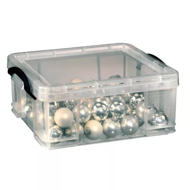 Really Useful Box Aufbewahrungsbox 18,0 l transparent 48,0 x 39,0 x 20,0 cm Box