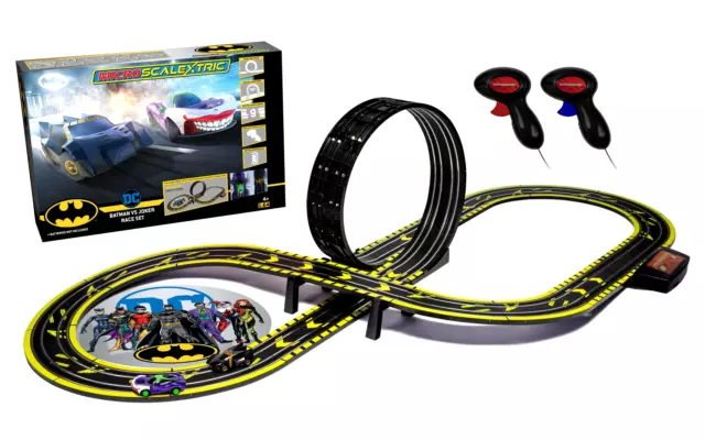 G1155M Scalextric Micro Scalextric Batman vs Joker Set batteriebetriebenes Rennset