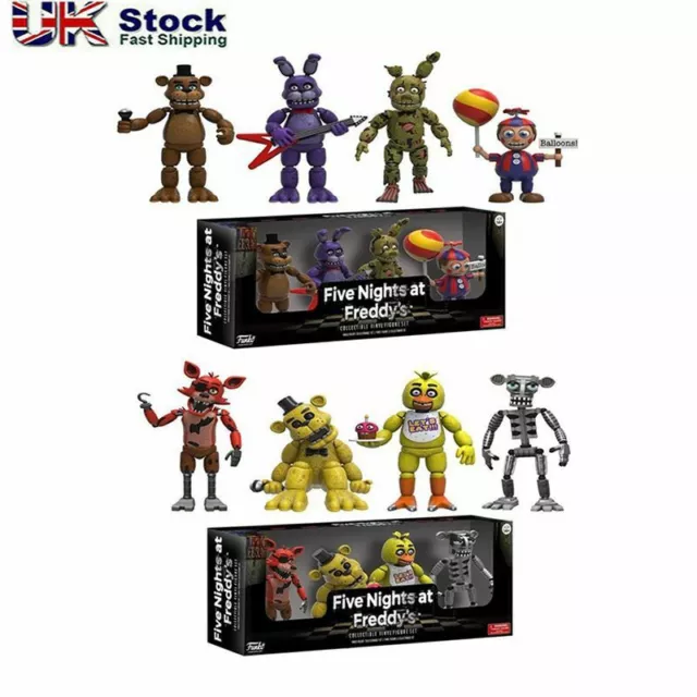 2021 Five Nights At Freddy's FNAF Plush/Figure Set Captain Foxy Exclusive  Dread