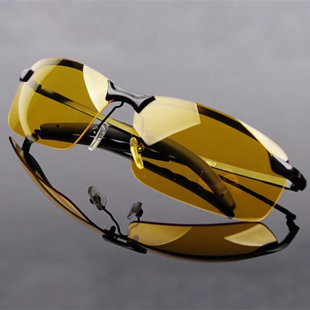 Day & Night Vision Polarized Glasses HD Driving Fishing Sunglasses UV400 Eyewear