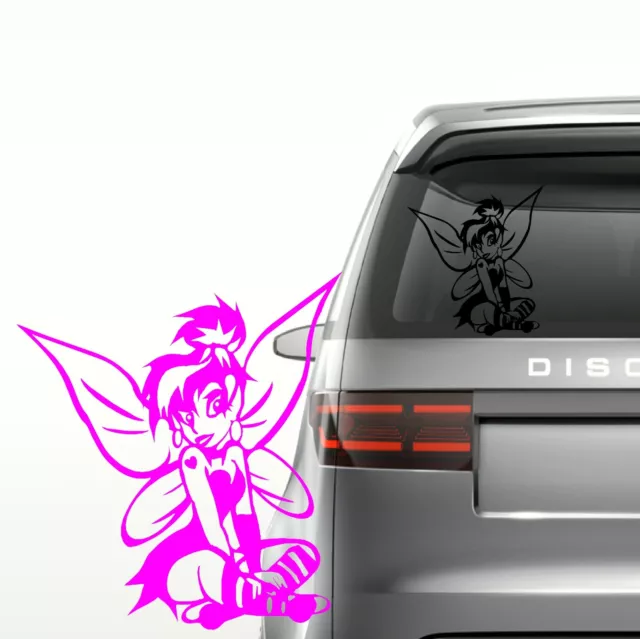 Tinkerbell car decal deals