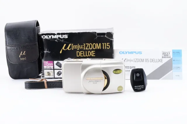 [Near MINT] Olympus μ mju Zoom 115 Deluxe 35mm Film Camera From Japan 2015982