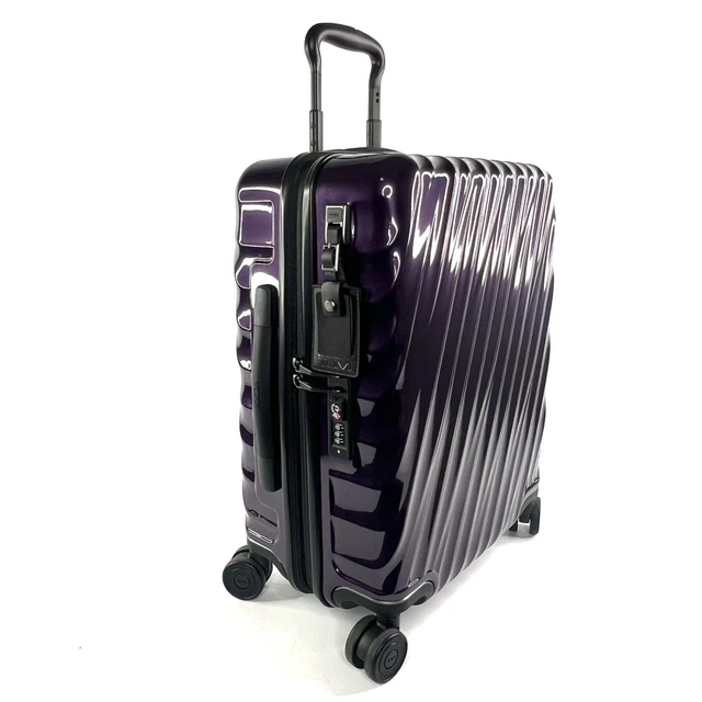 TUMI 19 Degree Continental Carry On 4 Wheel Expandable Travel Bag Blackberry 3