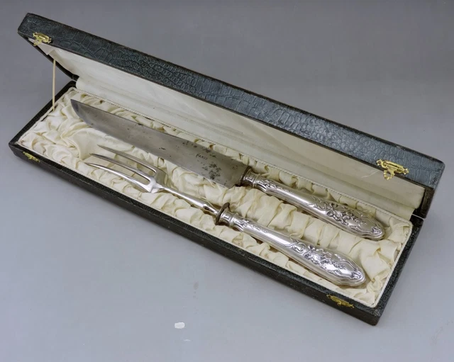 COFFRET COMPLET DE couverts de table à découper Art Déco, Bakélite EUR