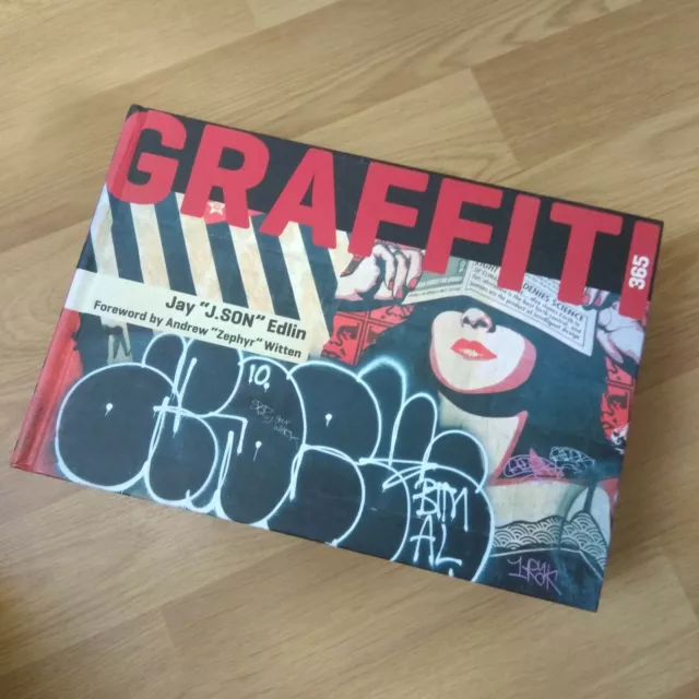 Graffiti 365 by Jay "J.Son" Edlin (Hardback, 2011) - Street Art Book