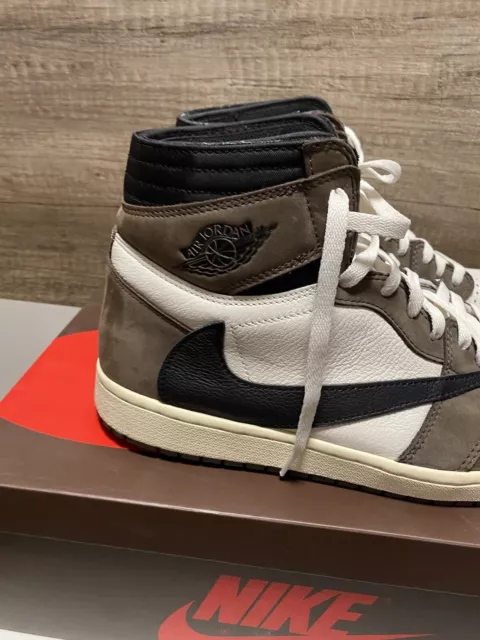 Nike Air Jordan 1 Retro Travis Scott 47,5 Estados Unidos 13 Cactus Jack Como Nuevo 2