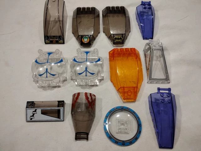 Lego Lot 12 Pcs Transparent Windshield Window Variety Building Pieces