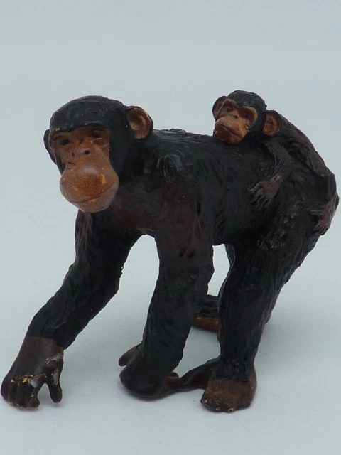 Figurine Ancienne Animal Kangourou - Marque Type Papo, Schleich, Bully, Etc., Occasion PVC