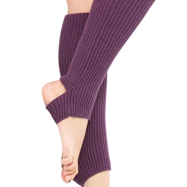 Coppia Uncinetto Stivali Maglia Calze Danza Latina Yoga Scaldagambe Per Donna