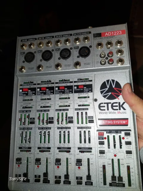 Audio Equipment Etek AD 1223