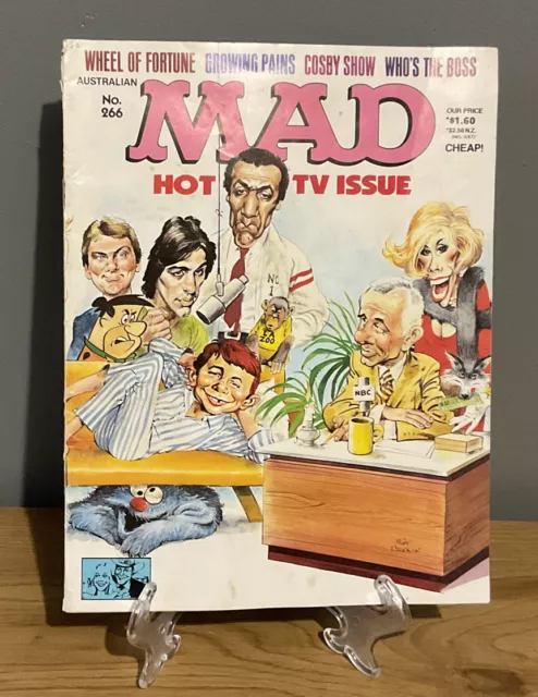 MAD Magazine Australian Edition No. 266 1986 Bill Cosby Joan Rivers TV Issue