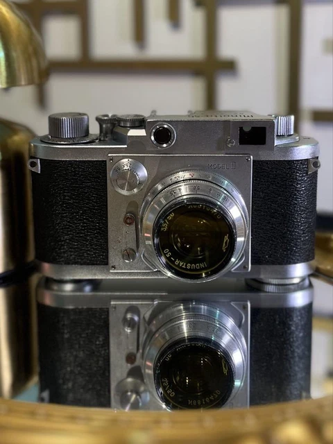 Minolta-35 Model II ＋ INDUSTAR 50mm f3.5 Minolta 35 Model II (1953) - mike eckman dot com