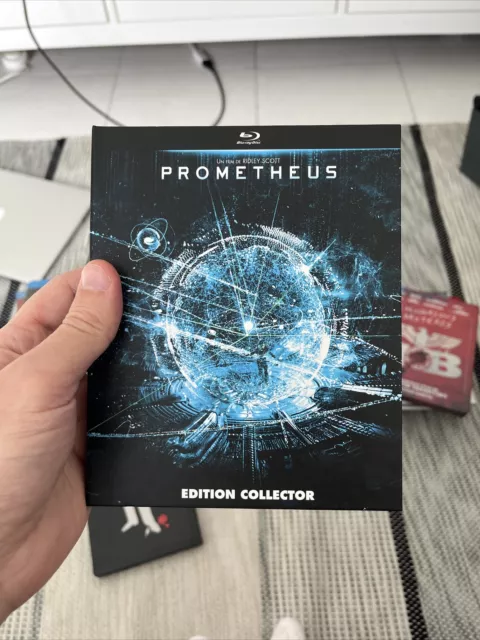 Film Bluray PROMETHEUS Édition Collector +Bluray Bonus +Livret Exclusif TBE!!!