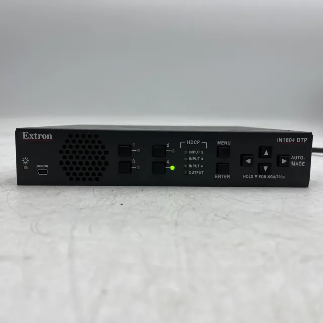Extron IN1604 DTP HD Four Input HDCP-Compliant Scaler HDMI Output