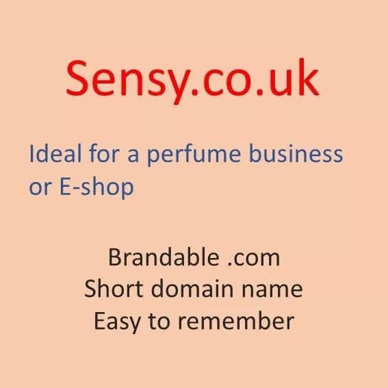 Domain name - Sensy.co.uk