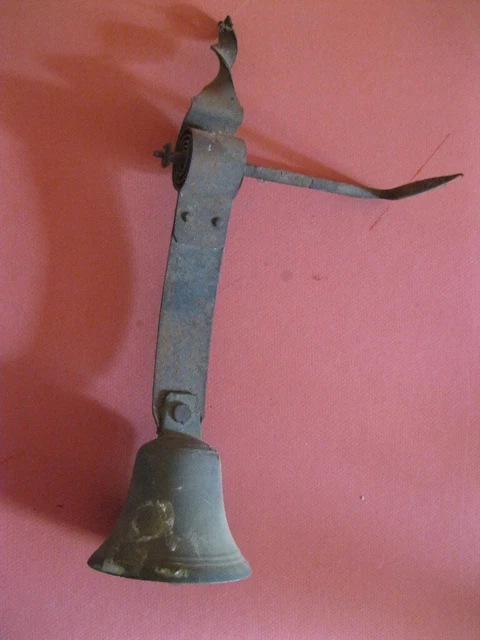 Sonnette De Commerçant Vintage : Sonnette De Porte En Métal à L'ancienne