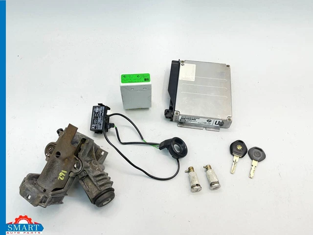 BMW Z3 Roadster 2.8L Ignition Key Door Lock Set Manual 97-98 OEM Tested