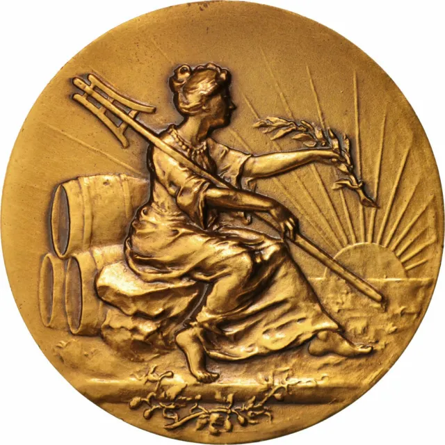 [#406907] France, Medal, Syndicat des Brasseurs de la Région du Nord de la Fra,